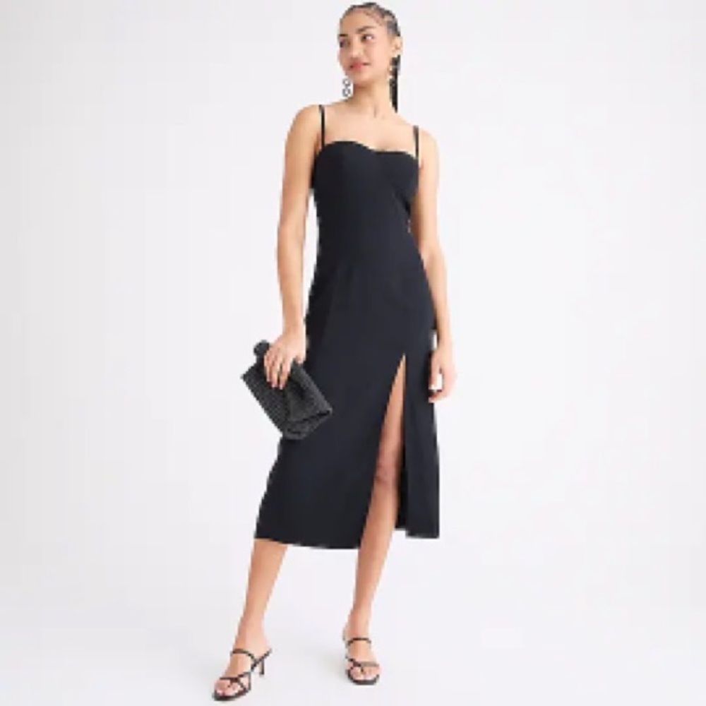 NWT Jcrew Invite dress in crepe